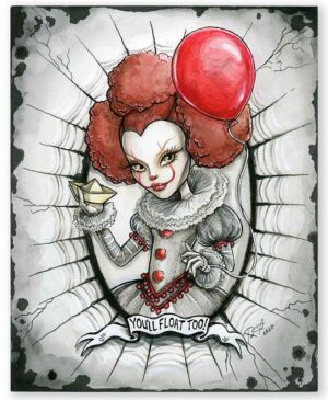 Monster High Skullector IT Pennywise Print