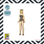 1959 Barbie Glitter Pin SDCC 2023 LE 400 - Image 2