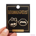 Skullette and Fangs Pin Set