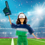 Barbie Super Bowl LX Seattle Seahawks (JJY01)