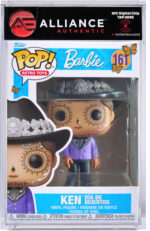 Funko POP! Retro Toys: Barbie Dia de Muertos - Ken #161 (Alliance Authentic Encapsulated)